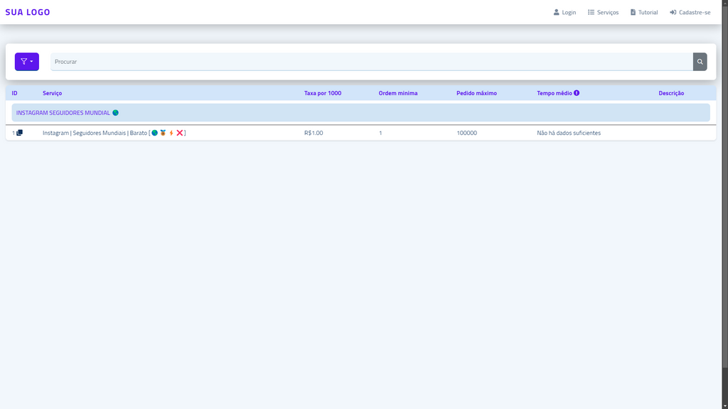Script Panel SMM perfect panel Purple 3 Themes