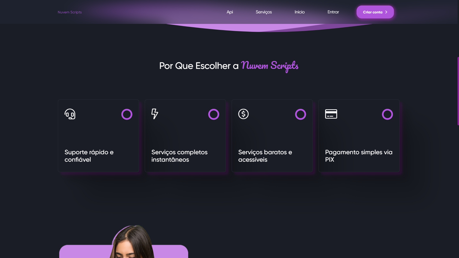 Script Panel SMM Rosa Redesigned