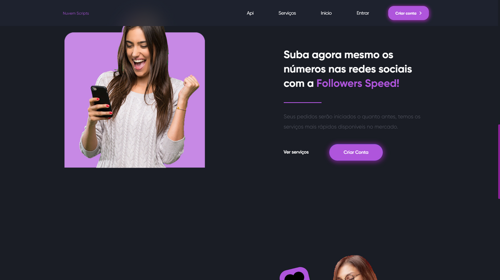 Script Panel SMM Rosa Redesigned