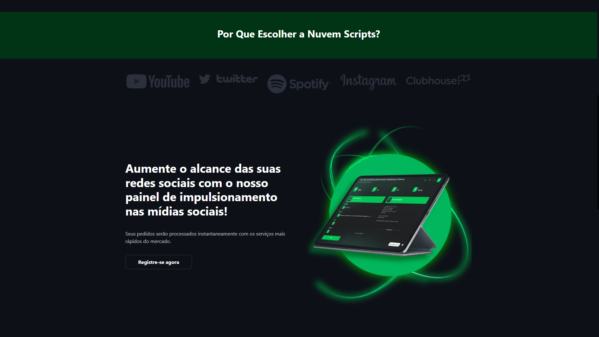 Milan-Green Pro SMM Panel Script