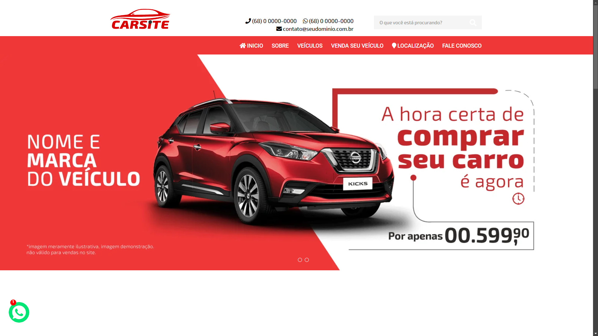 Script for a vehicle dealership