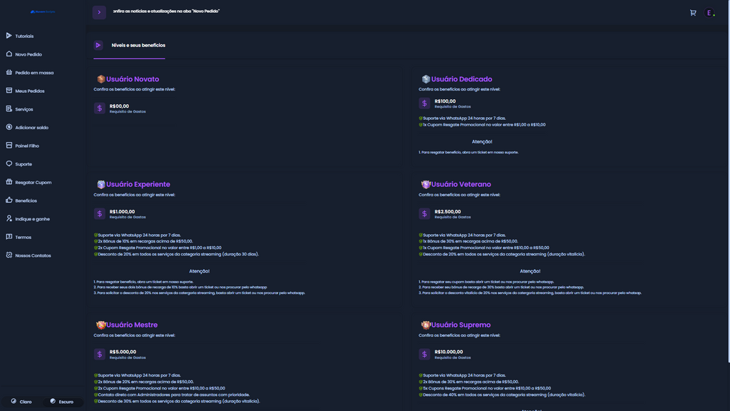 Script Panel SMM Centinela Purple