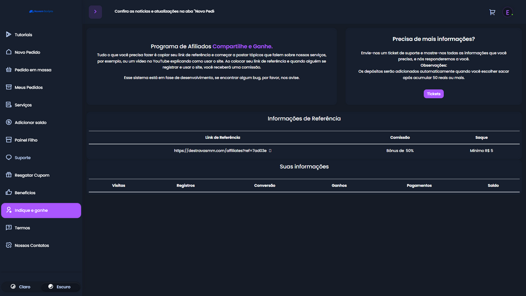 Script Panel SMM Centinela Purple