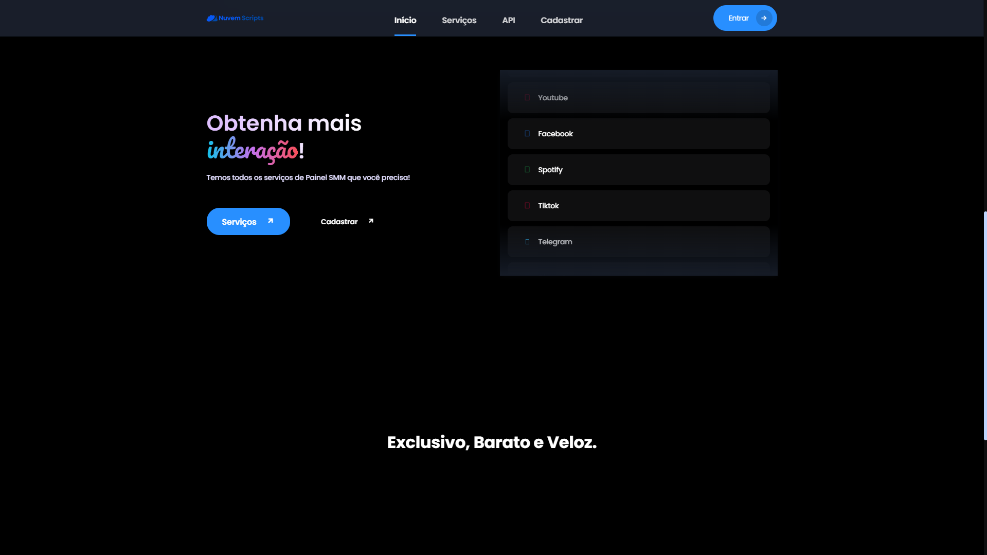 Script Panel SMM Centinela Blue