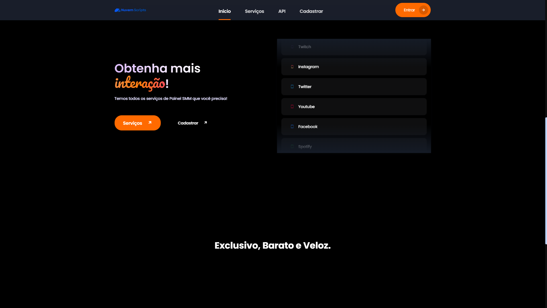 Script Panel SMM Centinela Orange