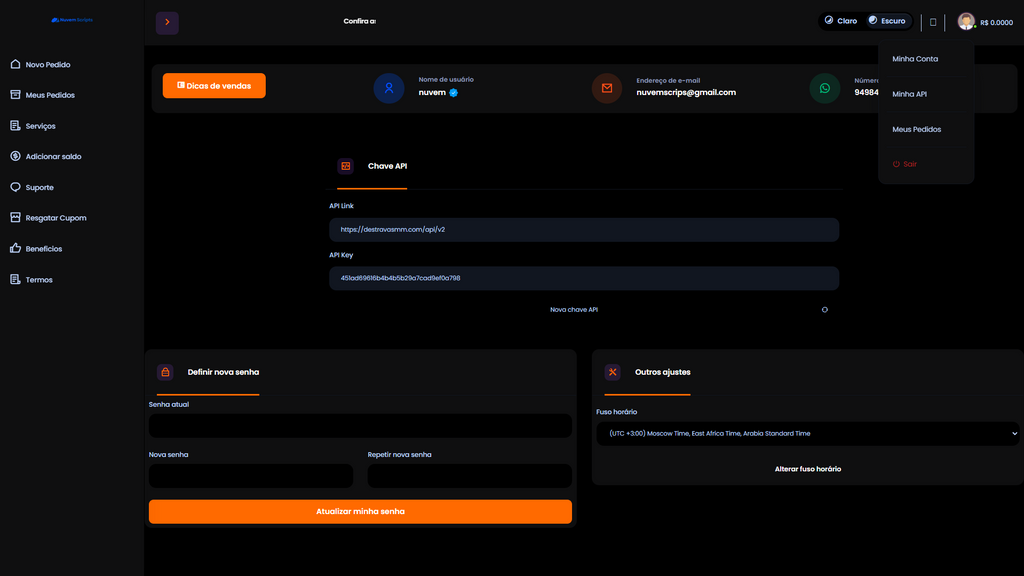 Script Panel SMM Centinela Orange