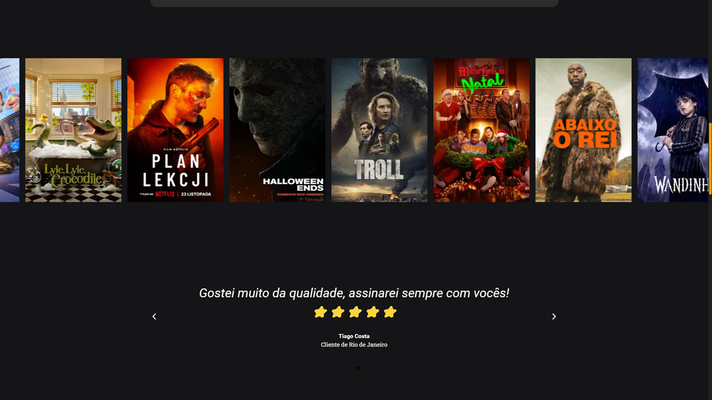 Sparta Orange IPTV website script