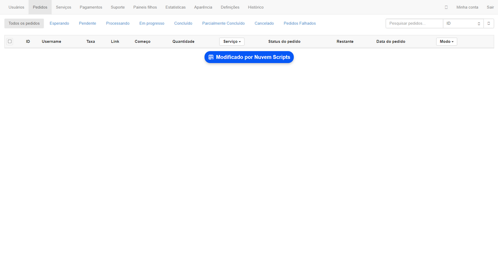 Spot Blue Clean SMM Panel Script