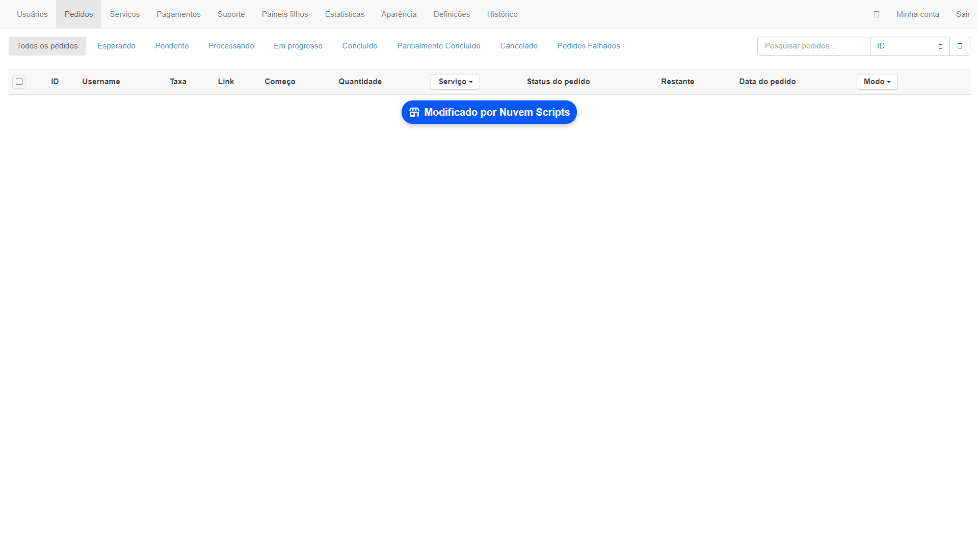 Spot Blue Clean SMM Panel Script
