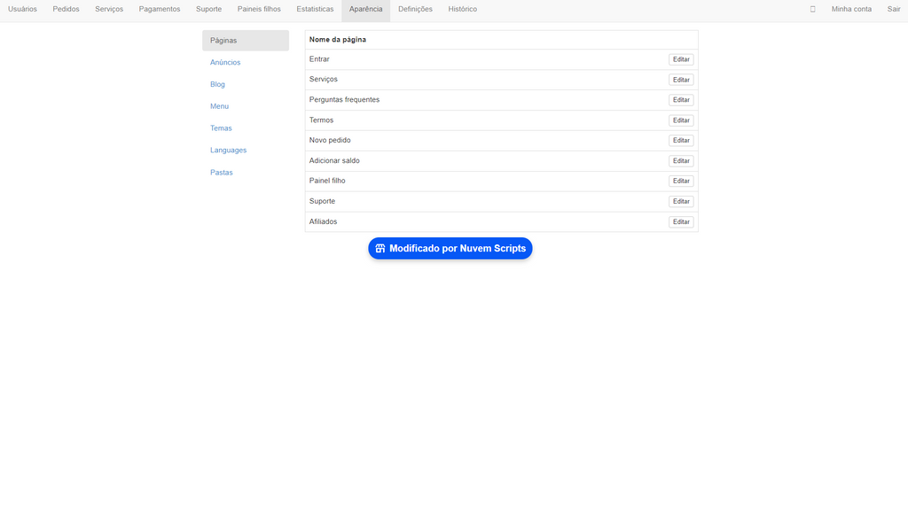 Spot Blue Clean SMM Panel Script