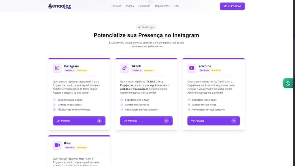 Panel End Customer Purple SMM Script