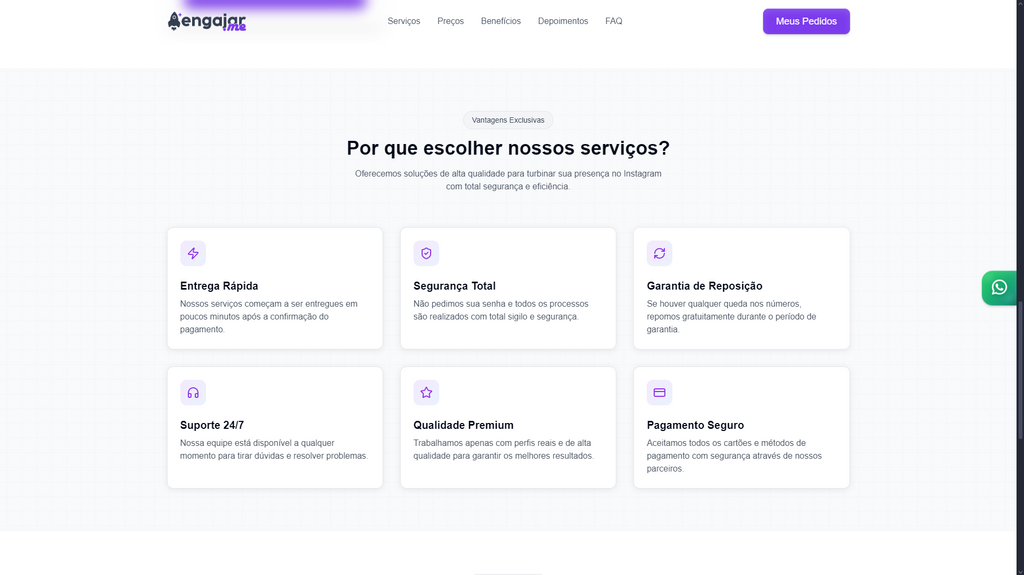 Panel End Customer Purple SMM Script