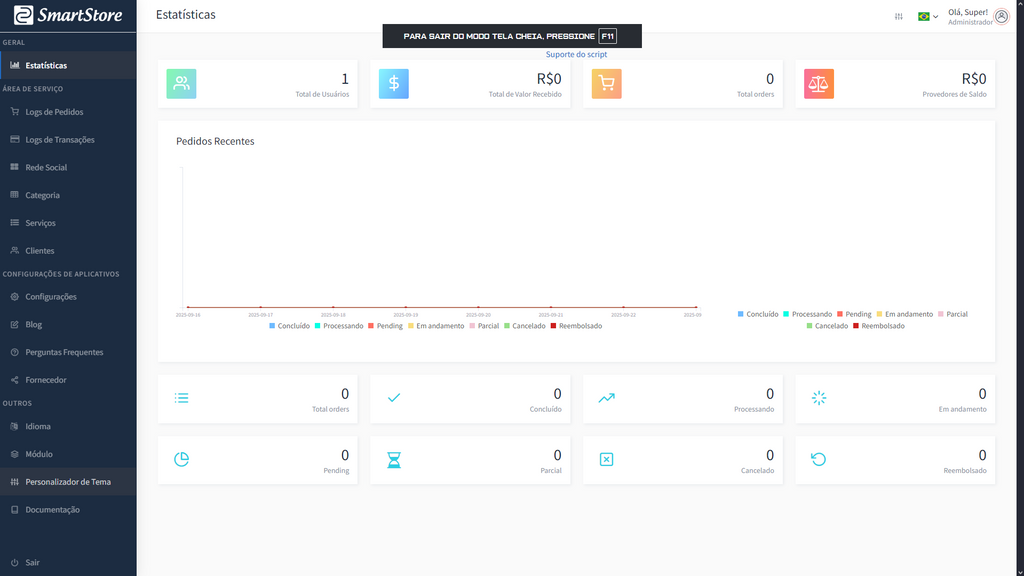 Panel End Customer Purple SMM Script
