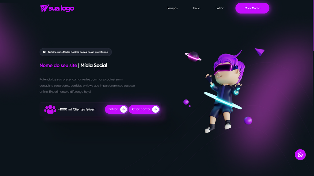 Updated SMM Spot Rosa Panel Script!