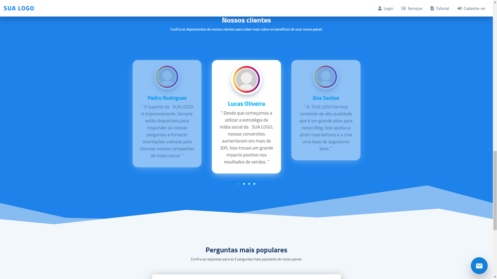 Script Panel SMM Perfect Panel 4 Themes