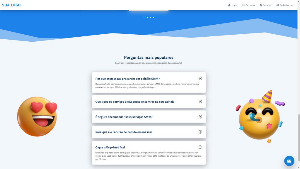 Script Panel SMM Perfect Panel 4 Themes