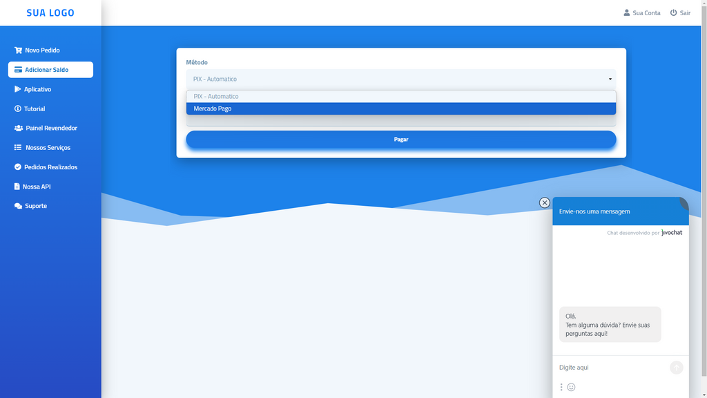 Script Panel SMM Perfect Panel 4 Themes