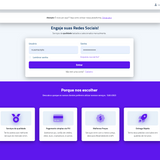 Script Painel SMM perfect panel Purple 3 Temas