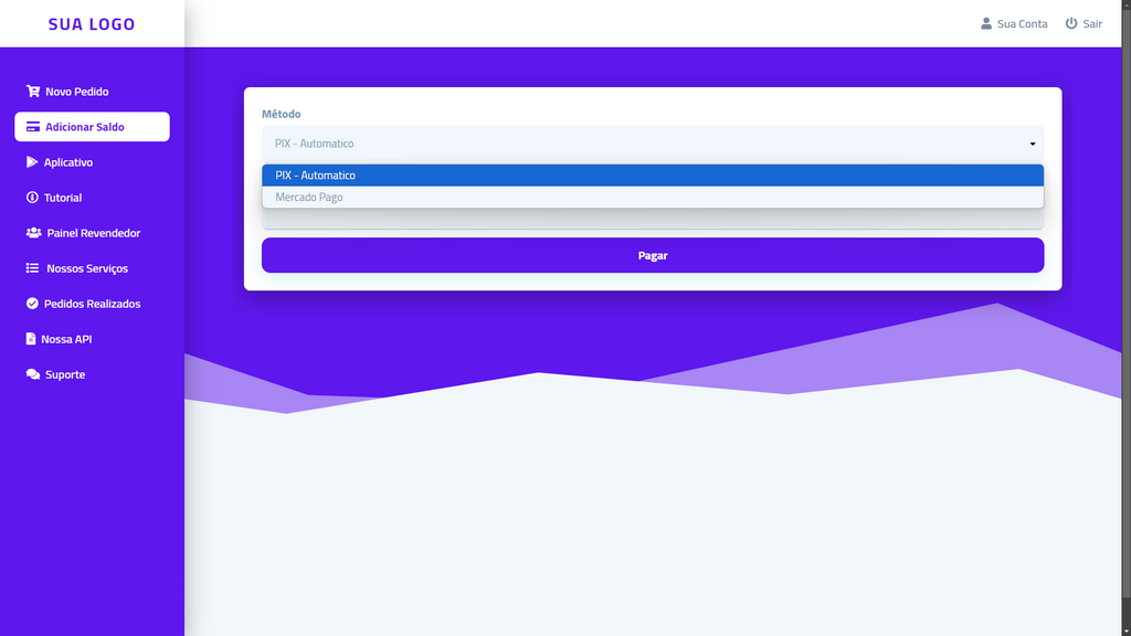 Script Panel SMM perfect panel Purple 3 Themes