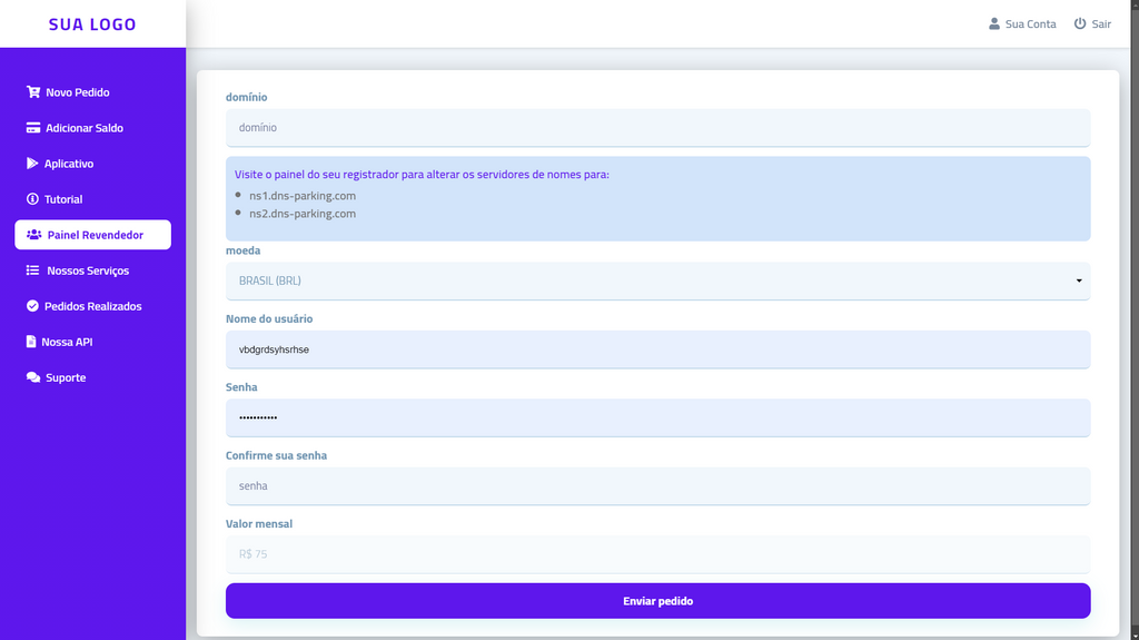 Script Panel SMM perfect panel Purple 3 Themes