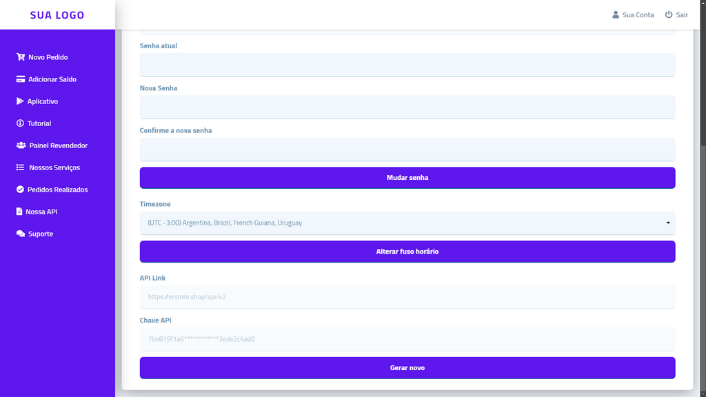Script Panel SMM perfect panel Purple 3 Themes