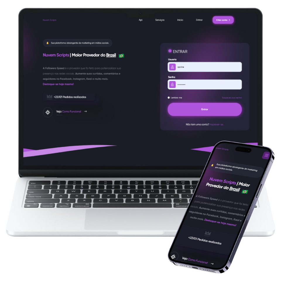 Script Panel SMM Rosa Redesigned