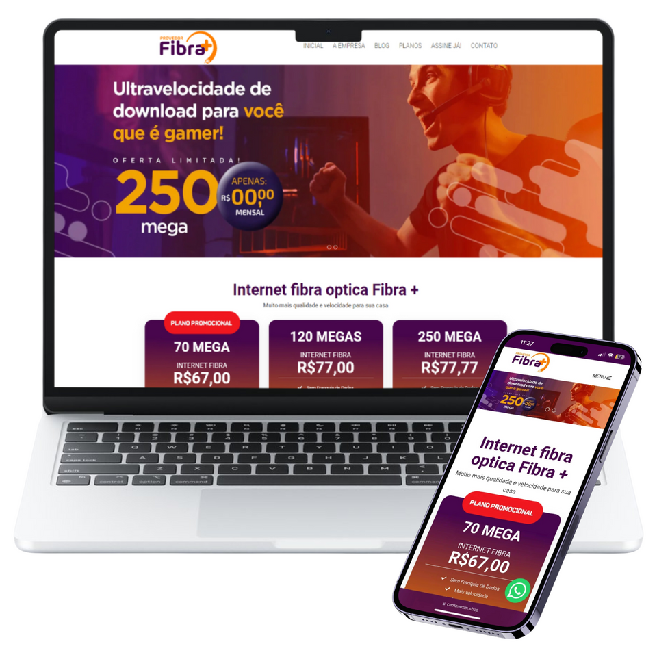 Internet provider website script