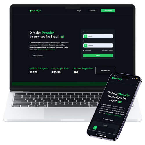 Milan-Green Pro SMM Panel Script