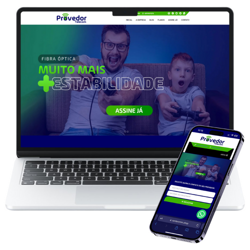 blue green internet provider script