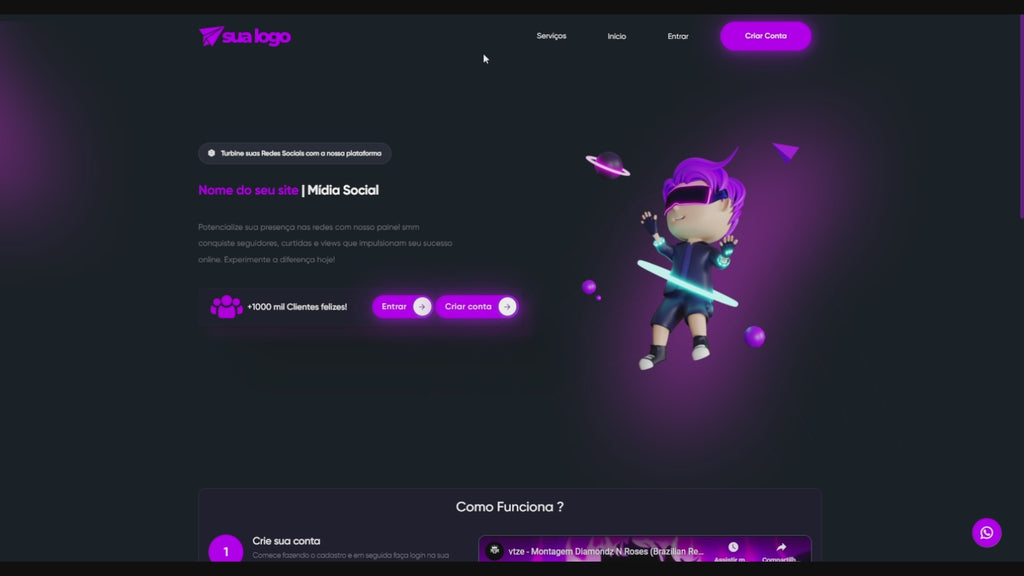 Updated SMM Spot Rosa Panel Script!