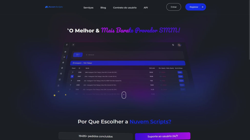 Script Panel SMM Spot Azul Lattwide 2 Themes