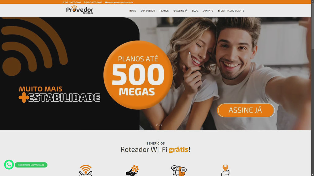 orange clean internet provider scripts