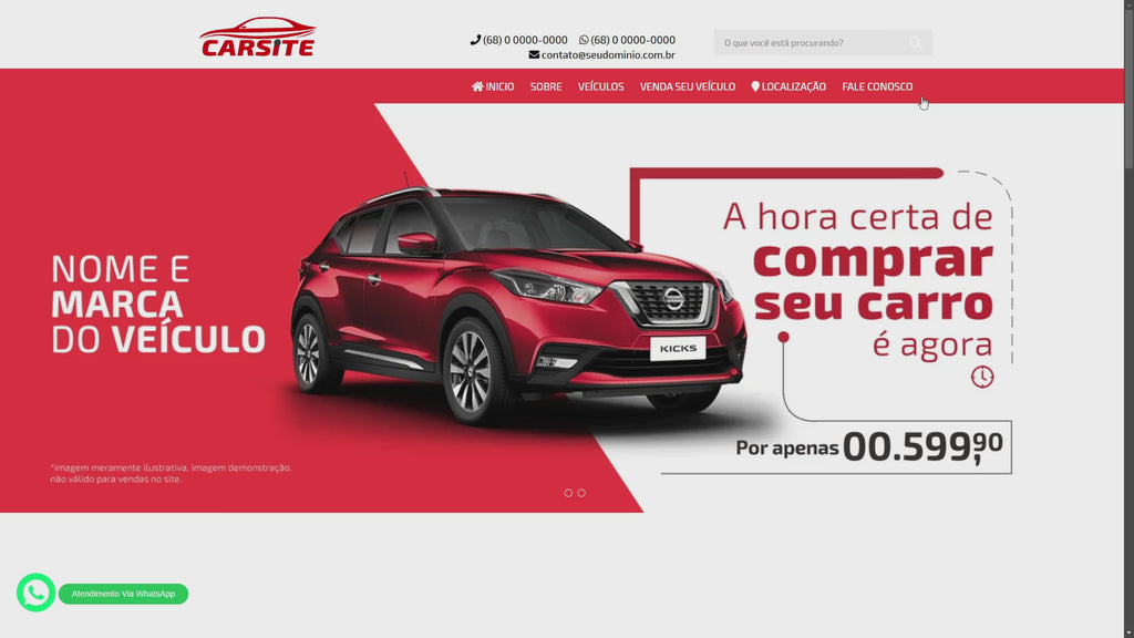 Script for a vehicle dealership